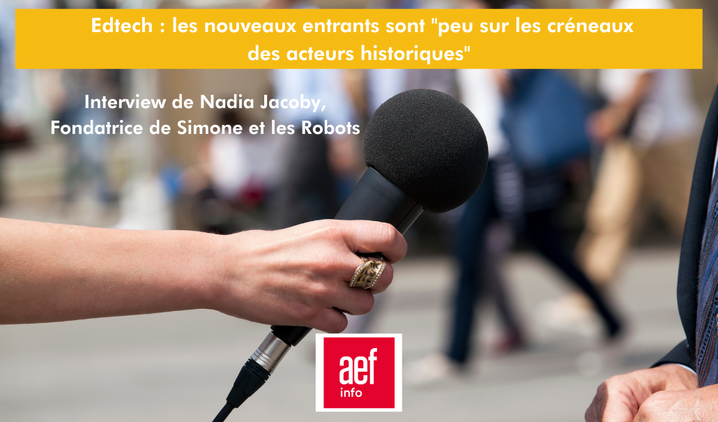 Interview AEF Info Nadia Jacoby