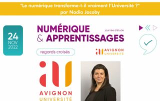 Conférence "Le numérique transforme-t-il vraiment l'Université"