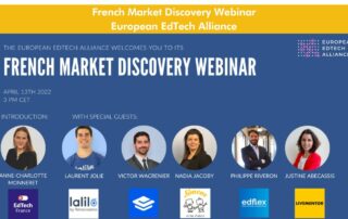 Webinaire European EdTech Alliance