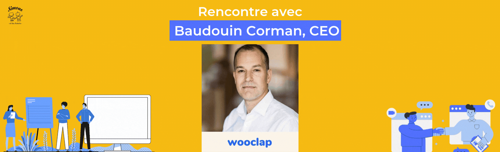 Baudoin Corman CEO Wooclap